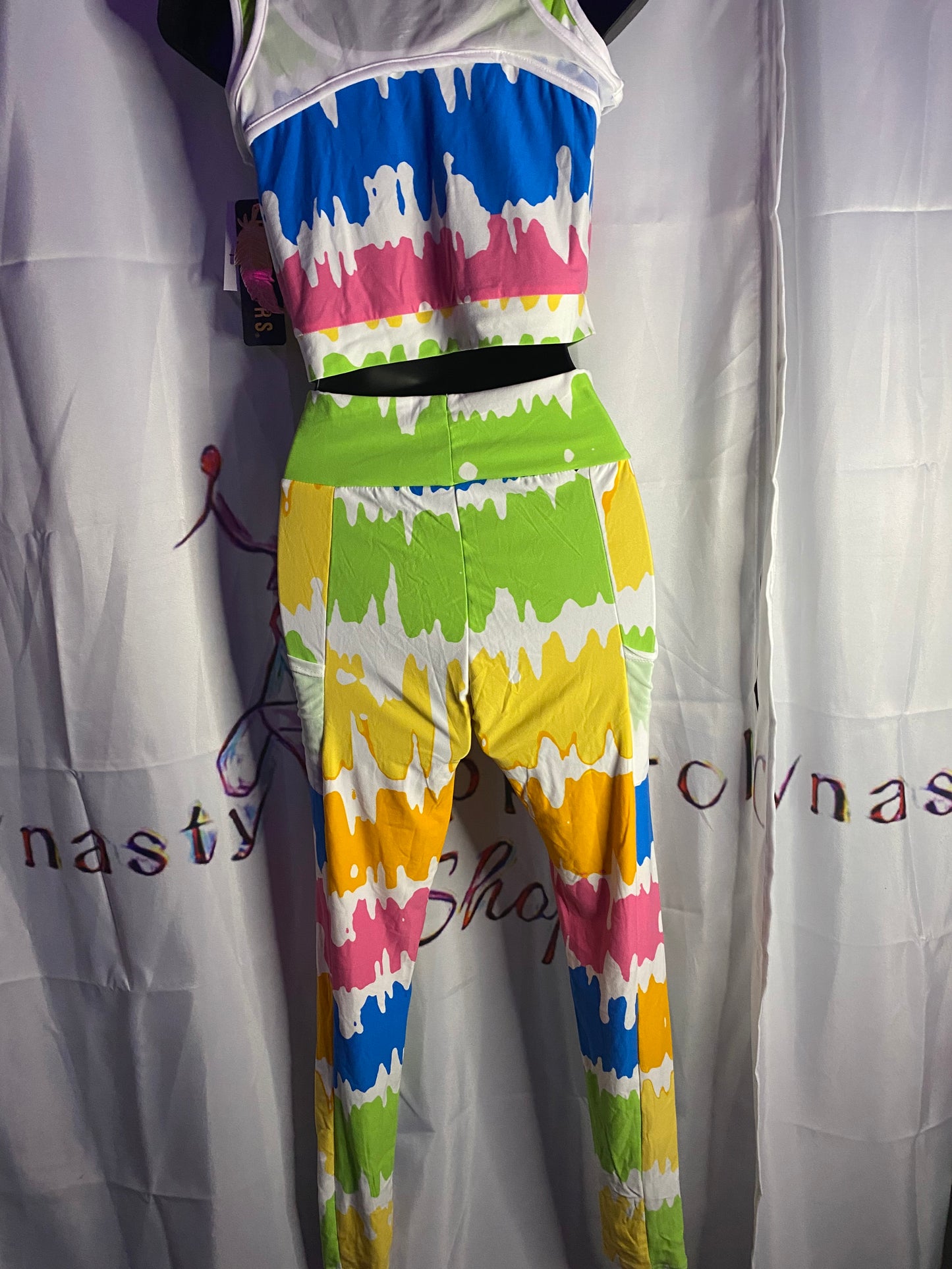 Dynasty Splash Luxe Activewear Set