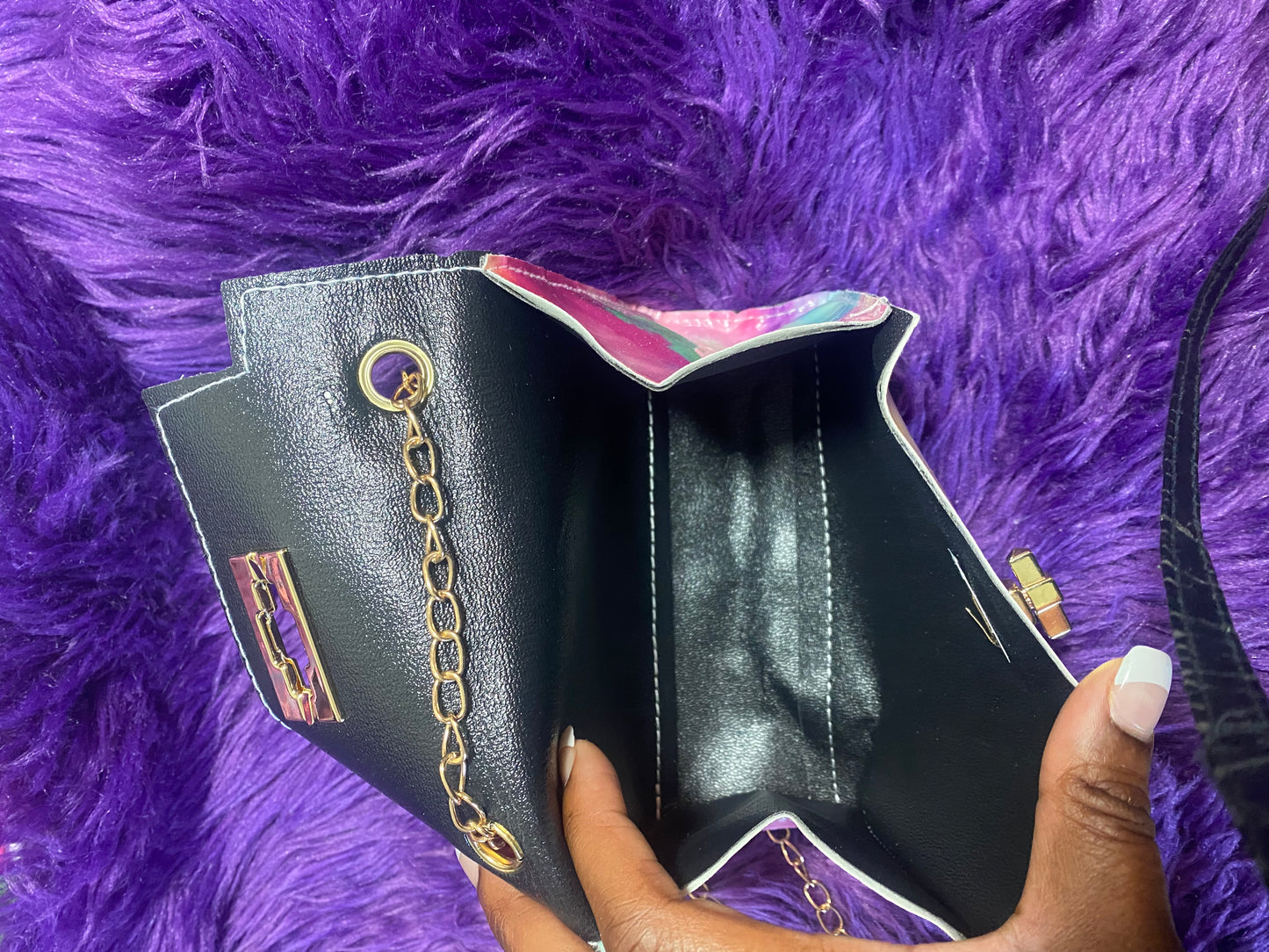 D.A.S Tie Dye Small Crossbody Handbag