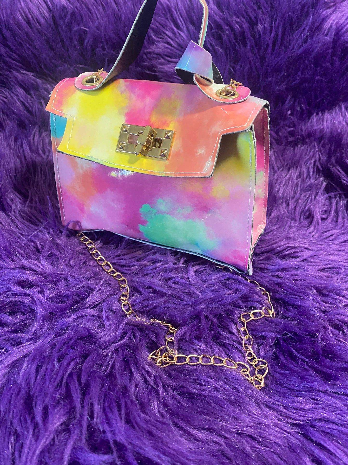 D.A.S Tie Dye Small Crossbody Handbag