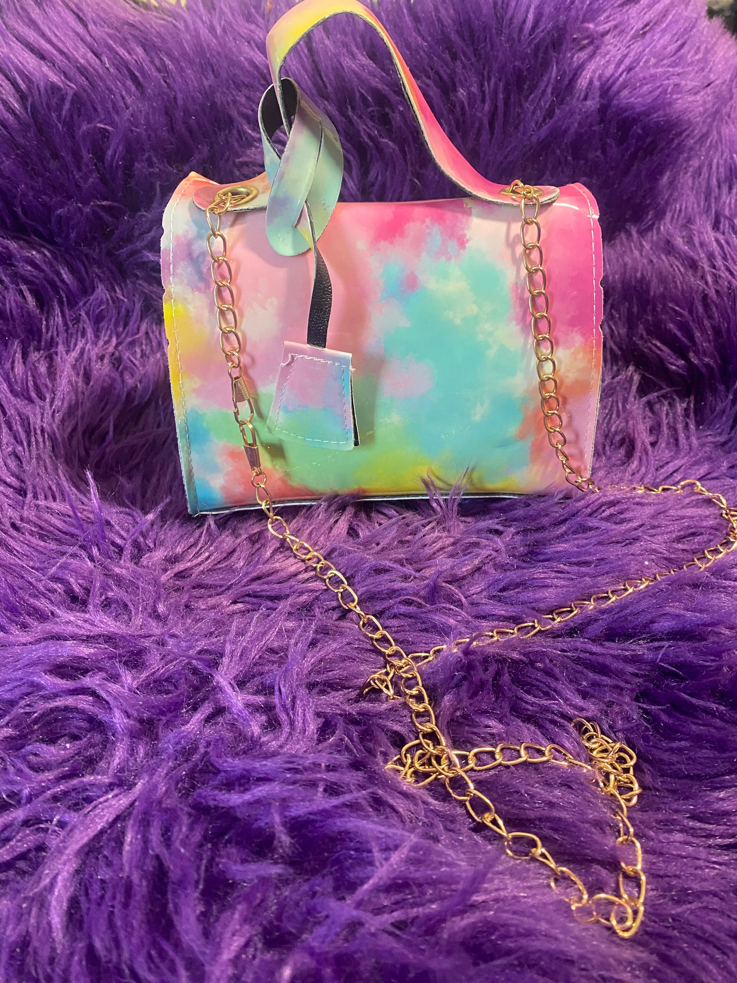 D.A.S Tie Dye Small Crossbody Handbag