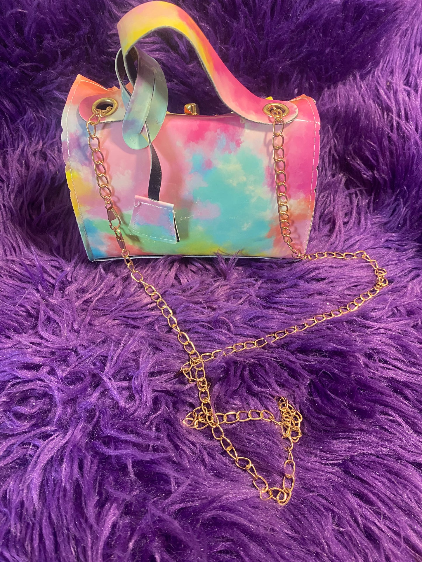 D.A.S Tie Dye Small Crossbody Handbag