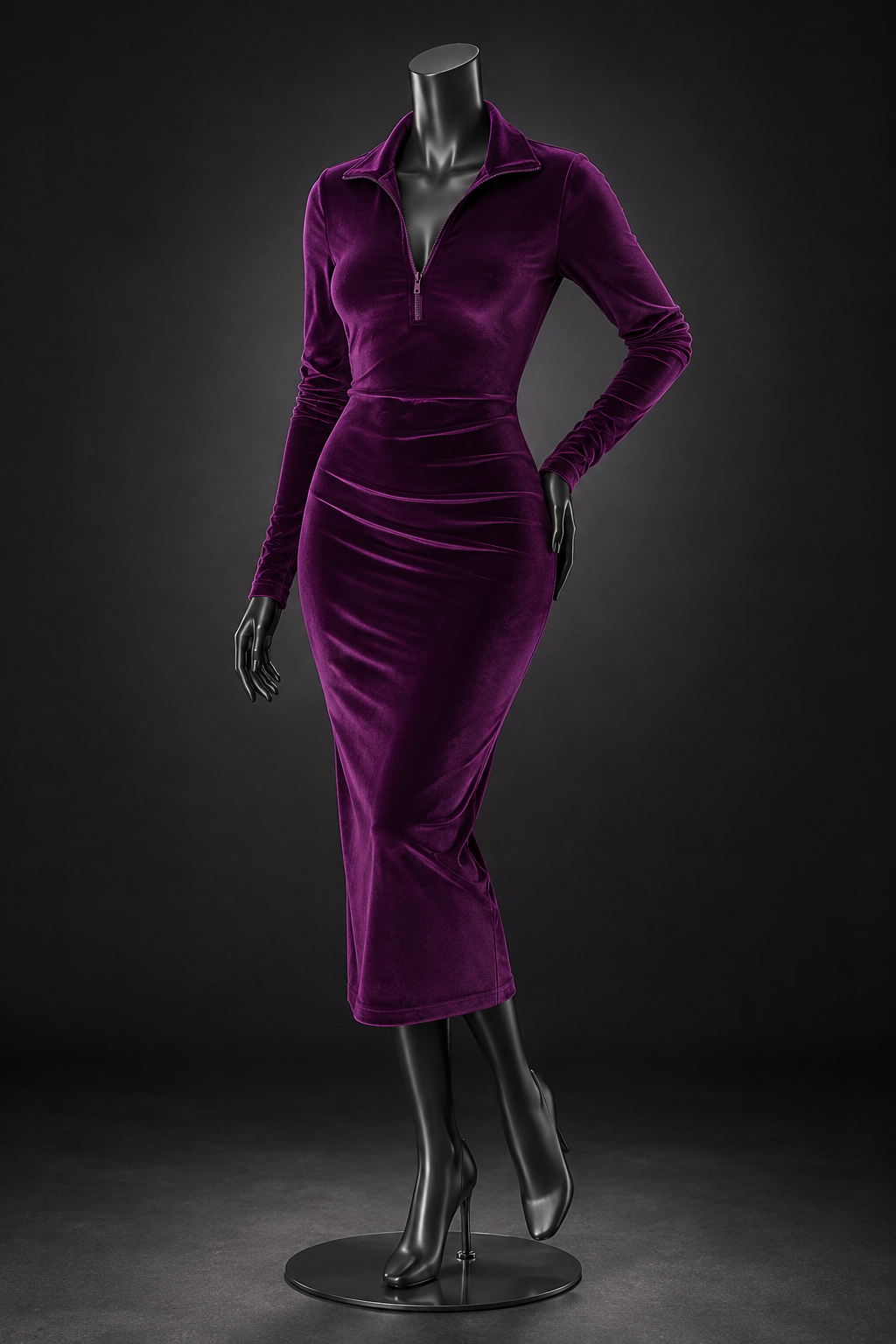 Dynasty Velvet Muse Dress
