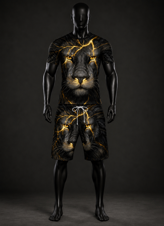 👑 Thunder King Lion Men’s Set