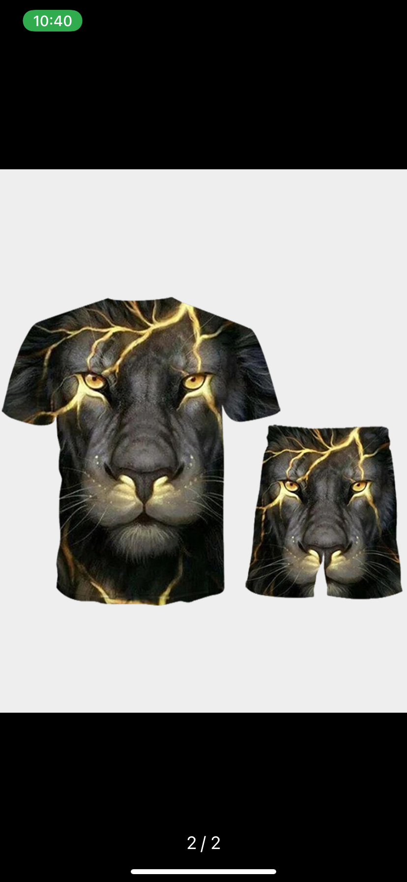 “Royalty” Men’s 2pc Shorts Set